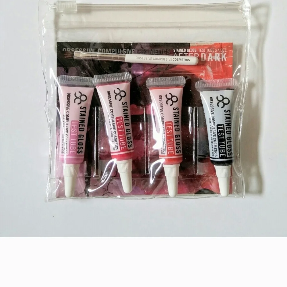❇️🧚‍♀️Obsessive Compulsive Cosmetics RARE Mini Stained Gloss Set NWT